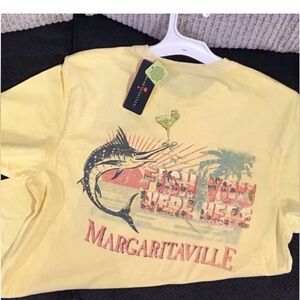 Margaritaville Tshirt Lemon NWT Unisex
